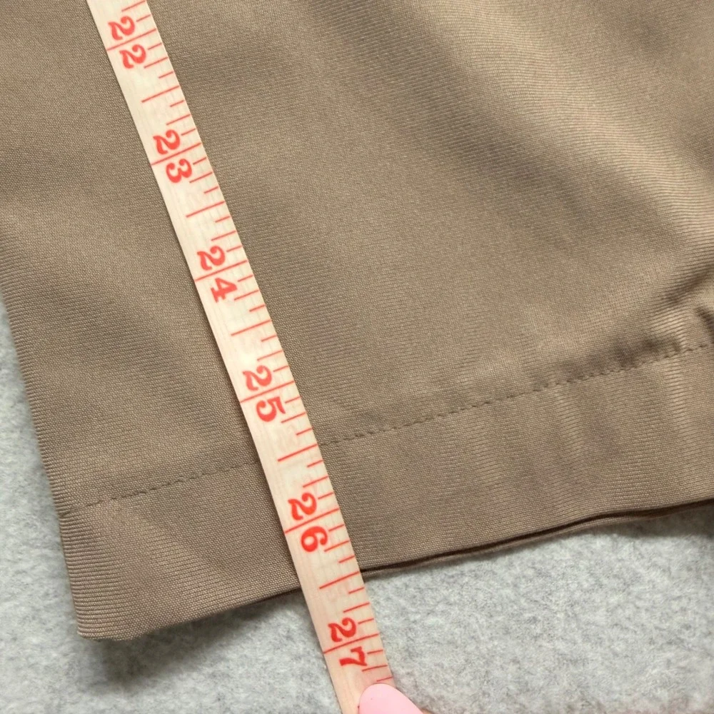 Lululemon Commission Slim-Fit Pant 34 Tan Khaki Warpstreme Chino Dress Casual